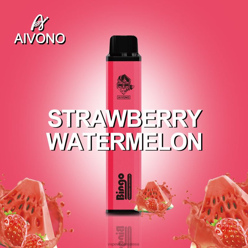 Vape Wholesale Price List - Aivono AIM BINGO 4000 Strawberry Watermelon Z2PV8133