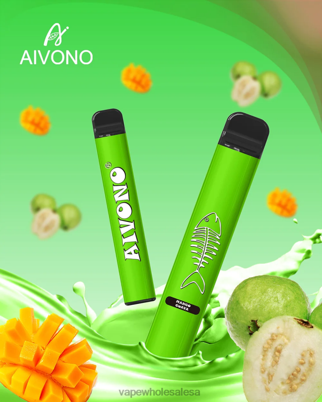 Vape Wholesale Price List - Aivono AIM FISHBONE 600 Mango Guava Z2PV8283