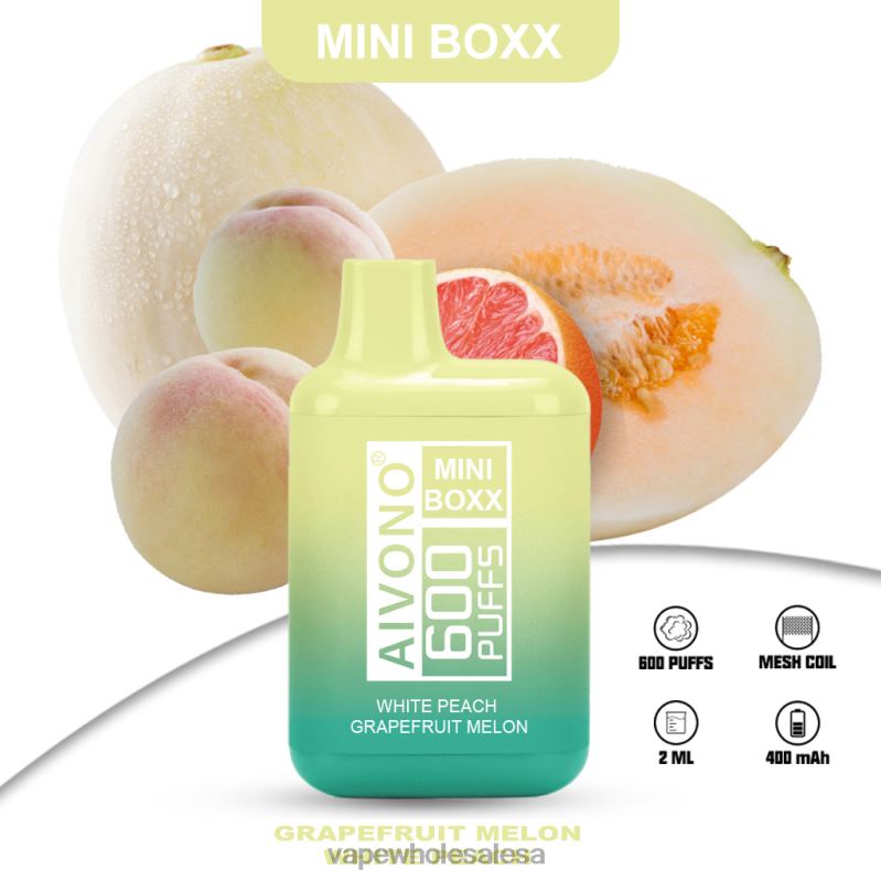 White Peach Grapefruit Melon