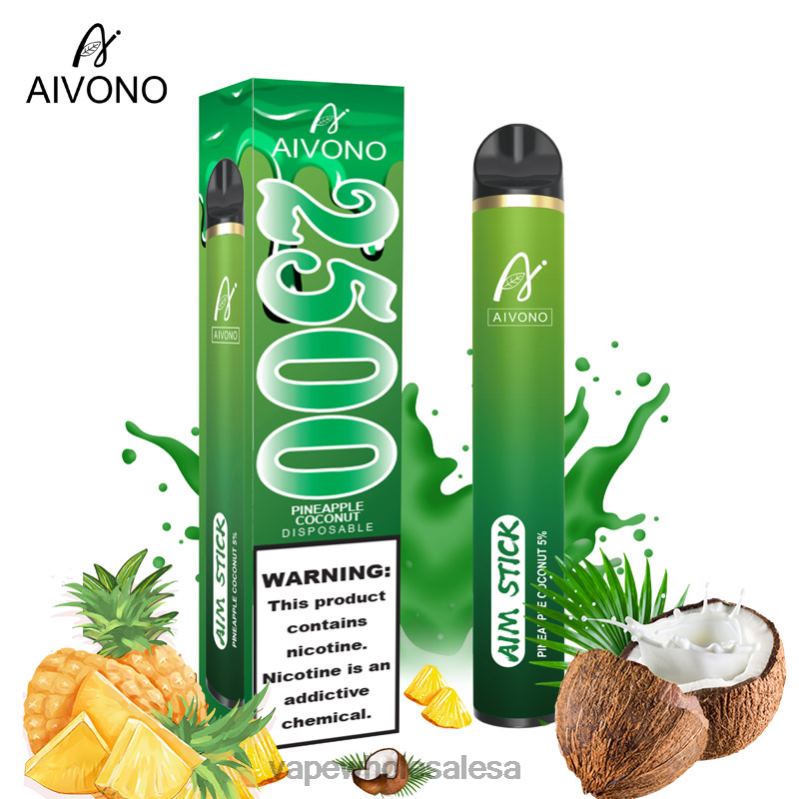 Vape Wholesale Price List - Aivono AIM STICK 2500 Pineapple Coconut Z2PV8153