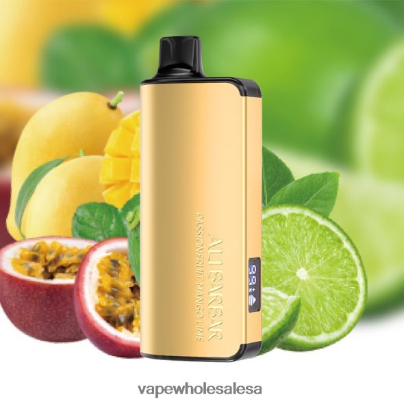 E Cig Wholesale Distributors - Alibarbar Ingot 20000 Disposable Vape Passionfruit Mango Lime 840TXH39