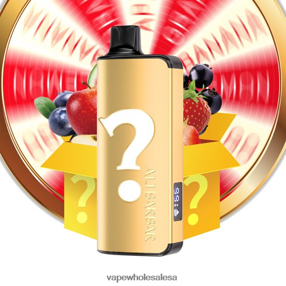 E Cig Wholesale Distributors - Alibarbar Ingot 9000 Disposable Vape Flavour Roulette 840TXH19