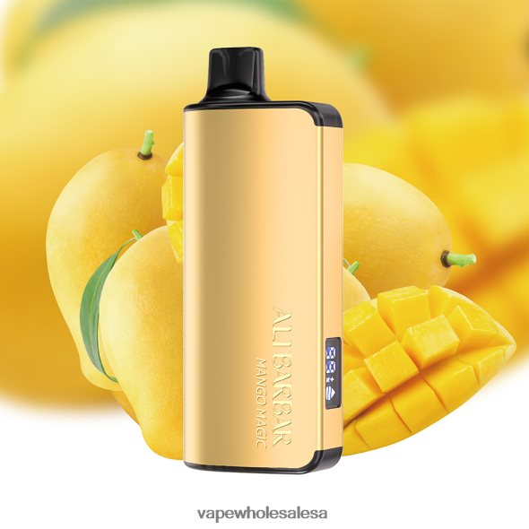 E Cig Wholesale Distributors - Alibarbar Ingot 9000 Disposable Vape Mango Magic 840TXH29