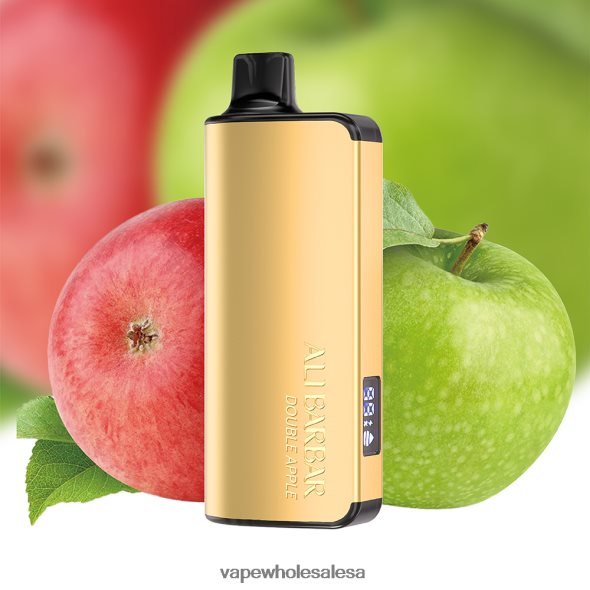 Vape Wholesale Prices - Alibarbar Ingot 9000 Disposable Vape Double Apple 840TXH28