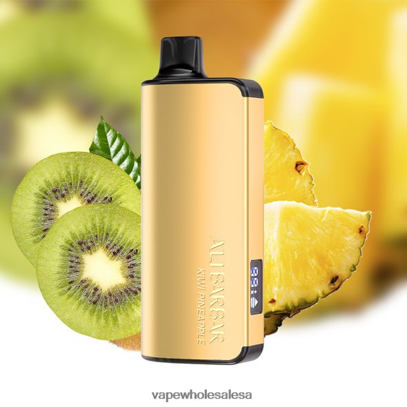 Vape Wholesale Suppliers - Alibarbar Ingot 9000 Disposable Vape Kiwi Pineapple 840TXH21