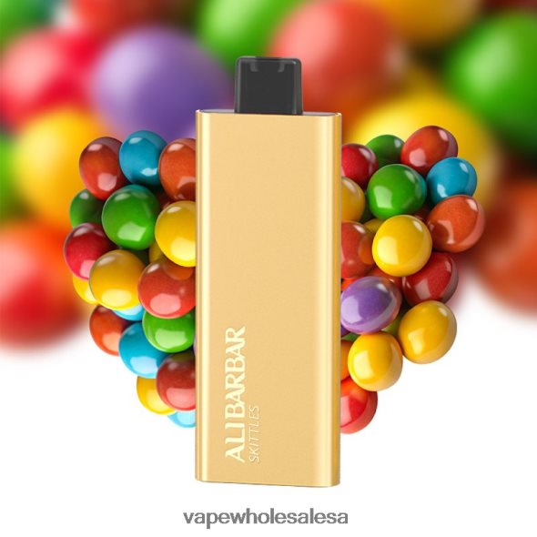 E Cig Wholesale - Alibarbar Pandora 7000 Disposable Vape Rainbow Candy 840TXH60