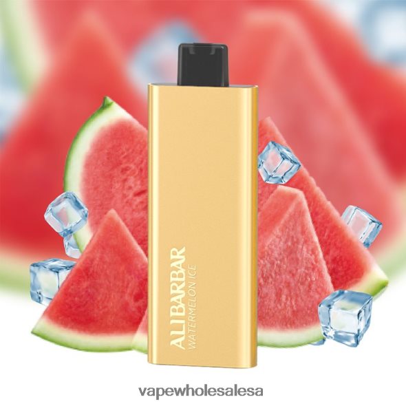 Vape Wholesale Cape Town - Alibarbar Pandora 7000 Disposable Vape Watermelon Ice 840TXH64