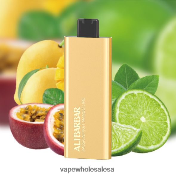 Vape Wholesale Prices - Alibarbar Pandora 7000 Disposable Vape Passionfruit Mango Lime 840TXH58