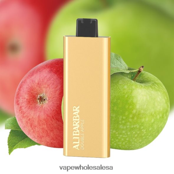 Vape Wholesale Sa - Alibarbar Pandora 7000 Disposable Vape Double Apple 840TXH66