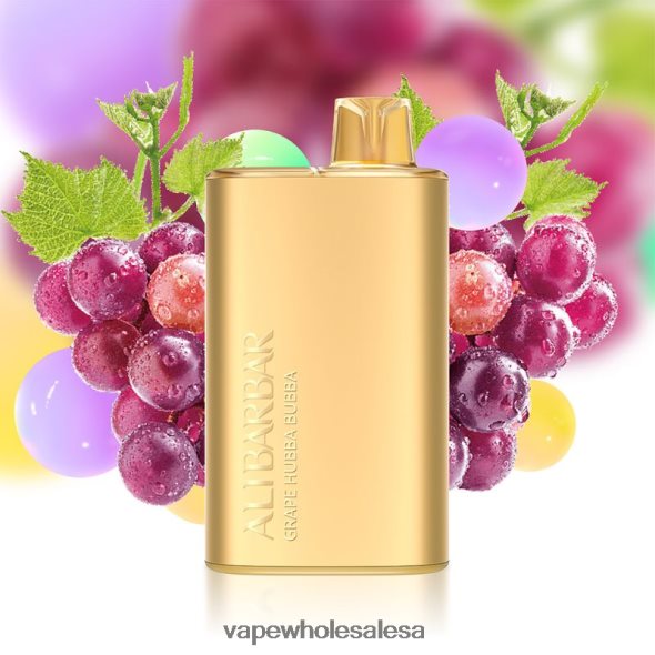 Vape Wholesale Sa - Alibarbar Rich 8000 Disposable Vape Grape Hubba Bubba 840TXH6