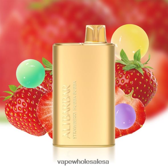 Vape Wholesale South Africa - Alibarbar Rich 8000 Disposable Vape Strawberry Hubba Bubba 840TXH12