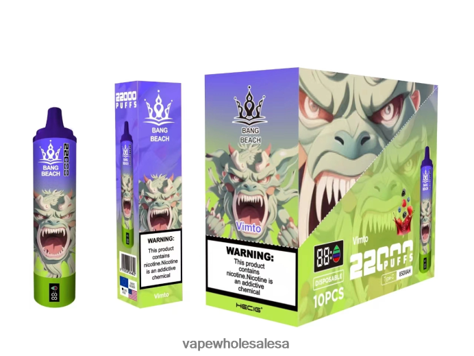 Bang Beach 22000 Puffs Smart Screen Vimto Vape Wholesale Prices - L6LT6618