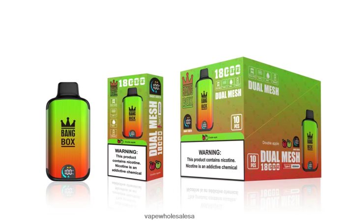 Bang Box 18000 puffs Double Apple Vape Wholesale Distributor - L6LT6693