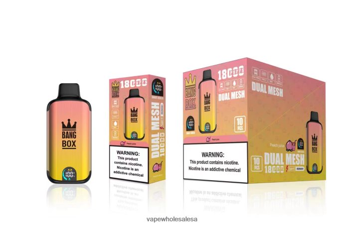 Bang Box 18000 puffs Peach Juice Vape Wholesale Price List - L6LT6691