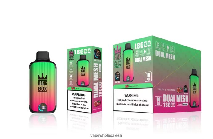 Bang Box 18000 puffs Raspberry Watermelon E Cig Wholesale Distributors - L6LT6697