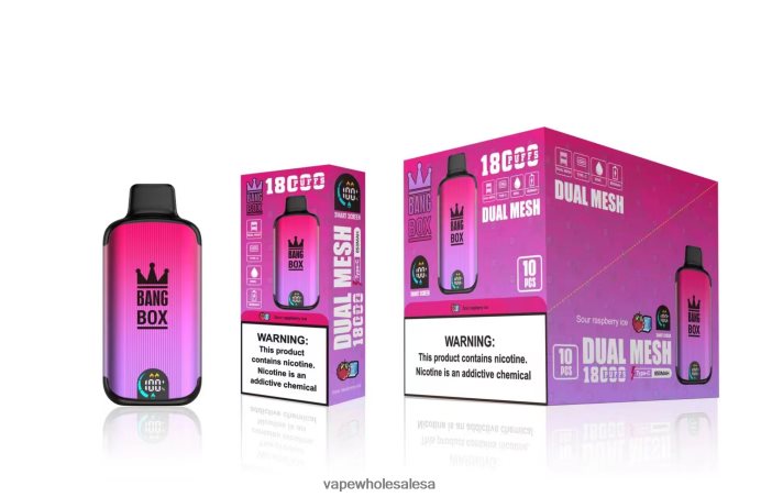 Bang Box 18000 puffs Sour Raspberry Ice E Cig Wholesale - L6LT6698