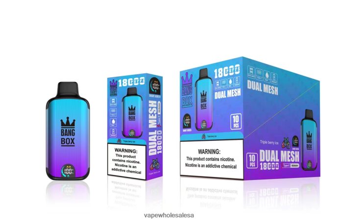 Bang Box 18000 puffs Triple Berry Ice Vape Wholesale Global - L6LT6695