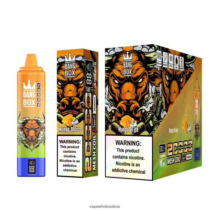 Bang Box 20000 Mango On Ice E Cig Wholesale Distributors - L6LT6654