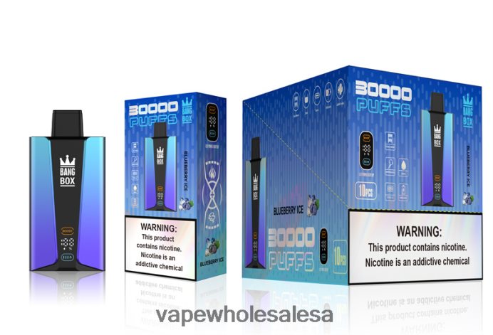 Bang Box 30000 Puffs Smart Screen Blueberry Ice Vape Wholesale Suppliers - L6LT6679