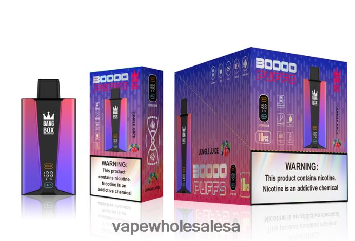 Bang Box 30000 Puffs Smart Screen Jungle Juice E Cig Wholesale - L6LT6678