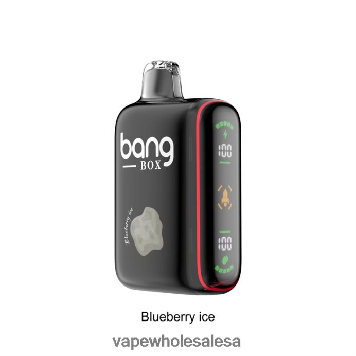 Bang Box 9000-18000 Puffs Intelligent Power Display Blueberry Ice Vape Wholesale South Africa - L6LT6632