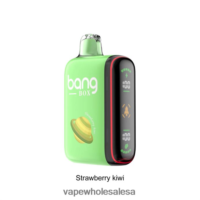 Bang Box 9000-18000 Puffs Intelligent Power Display Strawberry Kiwi Vape Wholesale Global - L6LT6627