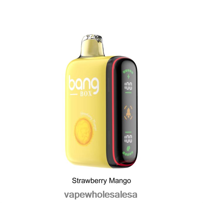 Bang Box 9000-18000 Puffs Intelligent Power Display Strawberry Mango Vape Wholesale Distributor - L6LT6635