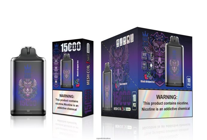 Bang Box S1-15000 Puffs Black Dragon Ice Vape Wholesale South Africa - L6LT66110