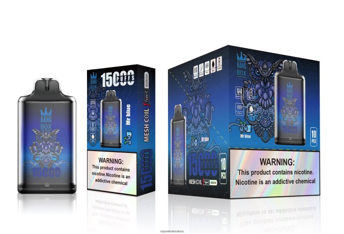 Bang Box S1-15000 Puffs Mr Blue Vape Wholesale Suppliers - L6LT66109