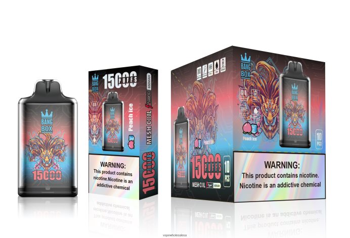Bang Box S1-15000 Puffs Peach Ice Vape Wholesale Cape Town - L6LT66102