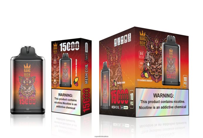 Bang Box S1-15000 Puffs Strawberry Mango Vape Wholesale Price List - L6LT66101