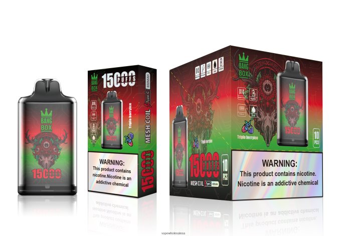 Bang Box S1-15000 Puffs Triple Berry Ice Vape Wholesale Sa - L6LT66104