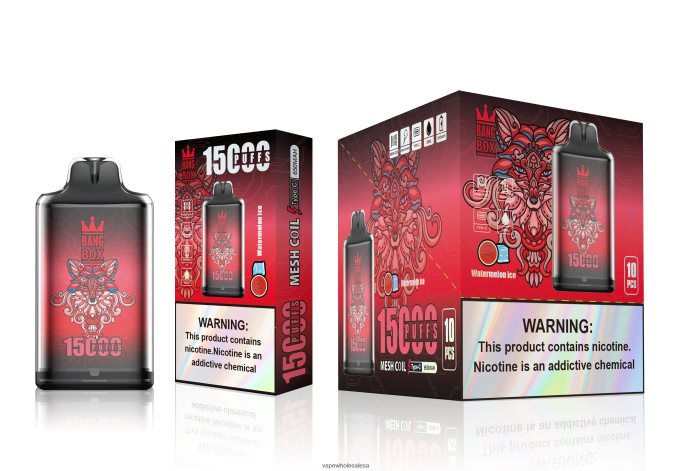 Bang Box S1-15000 Puffs Watermelon Ice Vape Wholesale Prices - L6LT66106