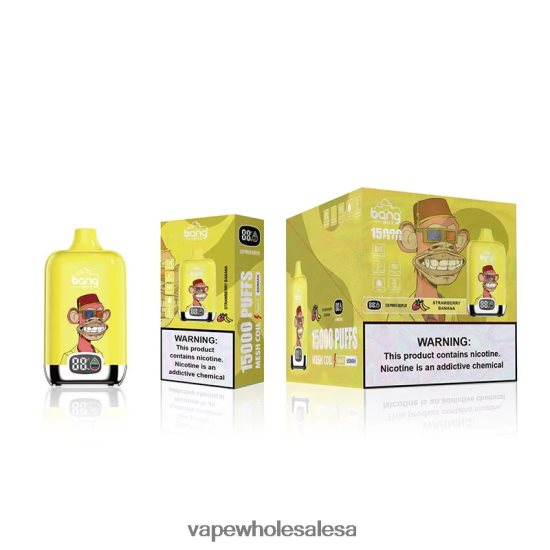 Vape Wholesale Suppliers 6ZT848131 Strawberry Banana Bang Box 15000