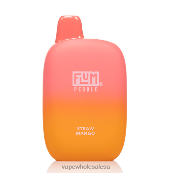Vape Wholesale Price List - FLUM PEBBLES 6000 PUFFS Straw Mango 4Z4HP43
