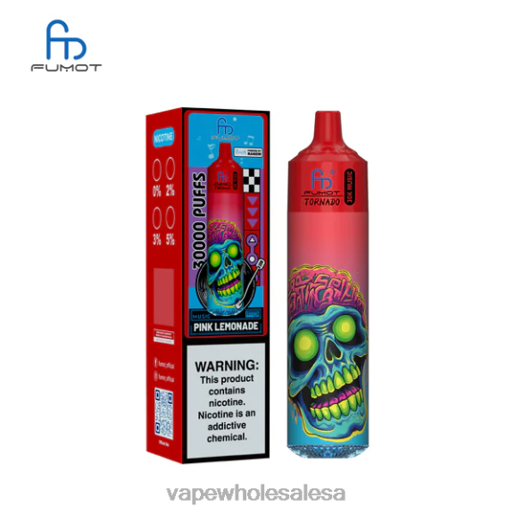 Vape Wholesale Price List - Fumot Tornado 30K Music Pink Lemonade HV0X423