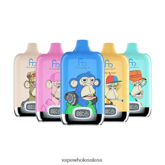 Vape Wholesale Cape Town 6ZT8484 Disposable Fumot Tornado Digital Box 12000