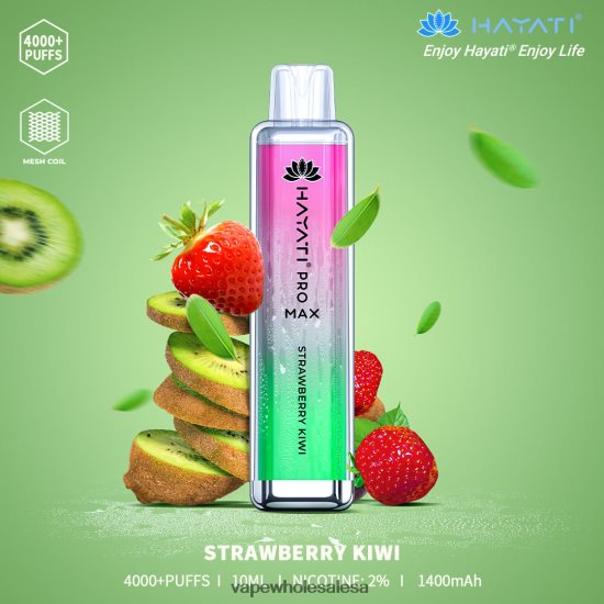 Vape Wholesale Prices 6ZT848188 Strawberry Kiwi Hayati Pro Max 4000