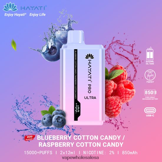 Blueberry Cotton Candy/Raspberry Cotton Candy