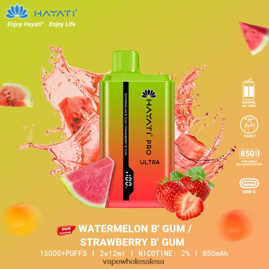 Watermelon Bubblegum/Strawberry Bubblegum