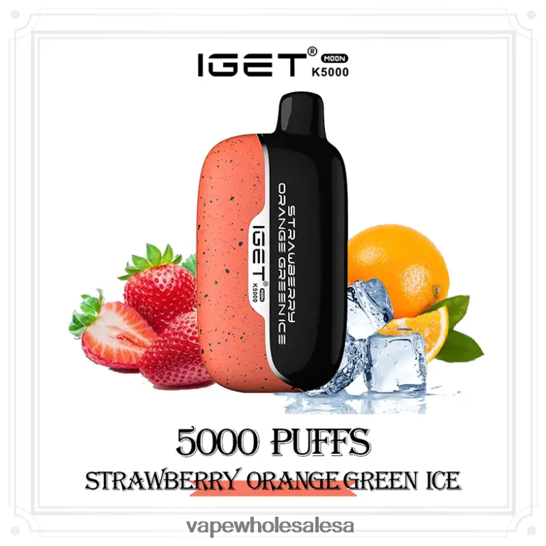 Strawberry Orange Green Ice