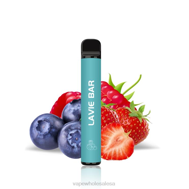 Vape Wholesale Price List - LAVIE BAR 2% Version 800 Puffs Mix Berry D8P24323