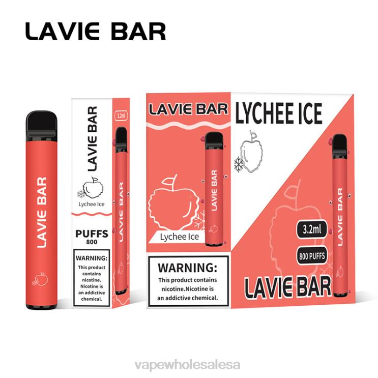 Vape Wholesale Price List - LAVIE BAR 800 Puffs Lychee Ice D8P24313