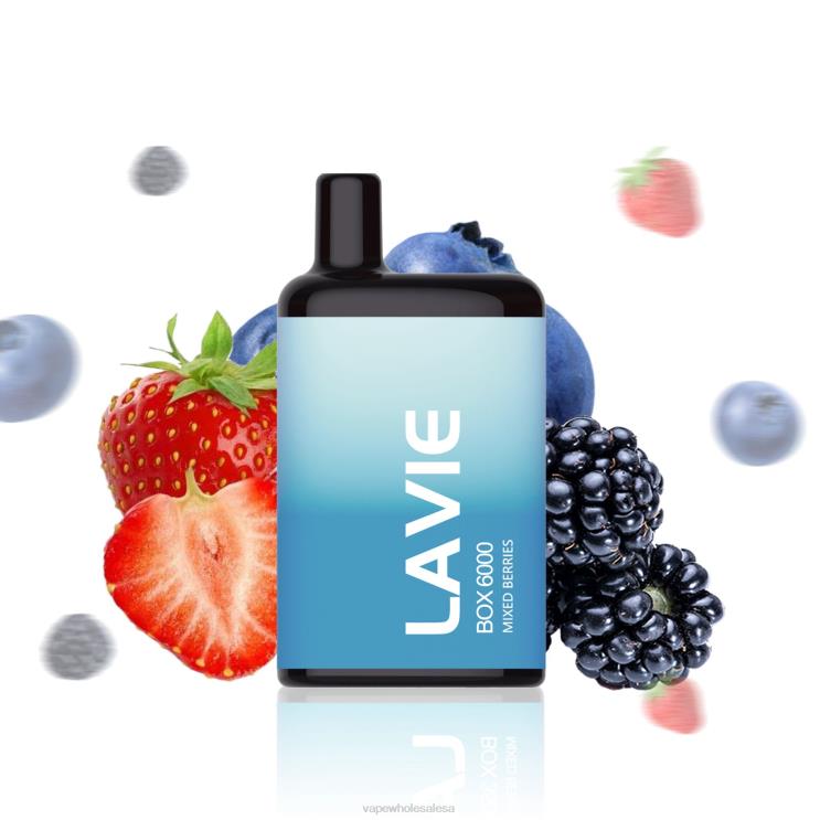 Vape Wholesale Price List - LAVIE BOX 6000 Puffs Mixed Berries D8P24203