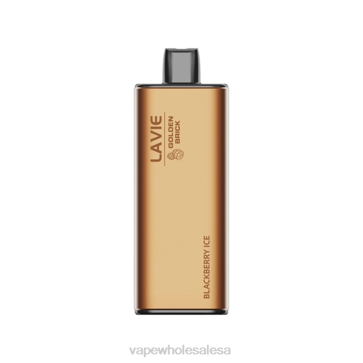 Vape Wholesale Price List - LAVIE GOLDEN BRICK 10000 Puffs Blackberry Ice D8P2453