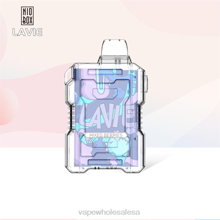 Vape Wholesale Global - LAVIE NIO BOX 9000 Puffs Mixed Berries D8P24197