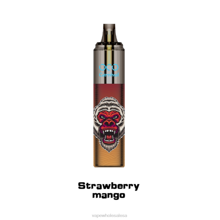 Vape Wholesale Global - LAVIE OCO Carnival 10000 Puffs Strawberry Mango D8P24357