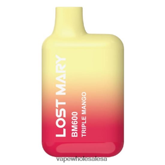 Vape Wholesale Global 6ZT848377 Triple Mango LOST MARY BM600