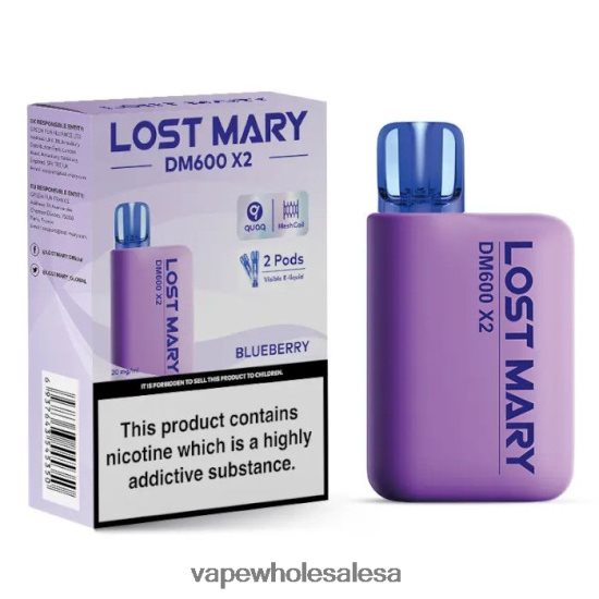 Vape Wholesale Global 6ZT848467 Blueberry LOST MARY DM600 X2