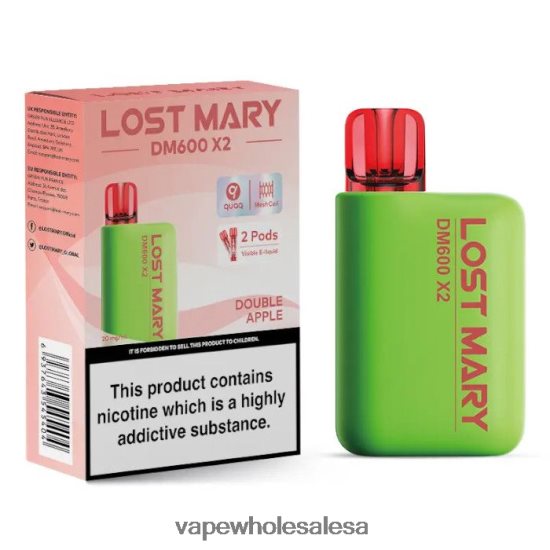 Vape Wholesale Suppliers 6ZT848471 Double Apple LOST MARY DM600 X2